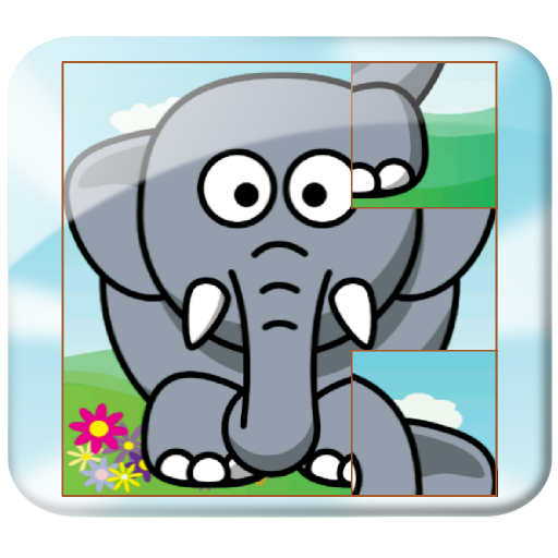 Animals puzzle 4 kids icon