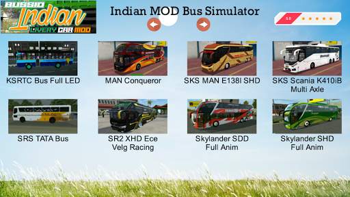 Bussid Indian Livery Car Mod screenshot 2