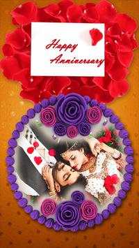 Name Photo On Anniversary Cake screenshot 4