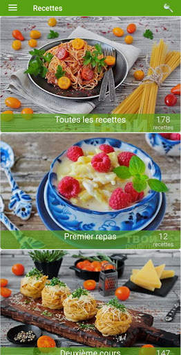 Recettes de spaghettis screenshot 1