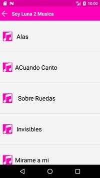 Musica Soy Luna 2 Nuevo screenshot 1