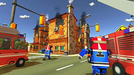 Firefighter Simulator - Rescue Games 3D screenshot 2