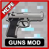 GUNS mod for Minecraft PE 1.89