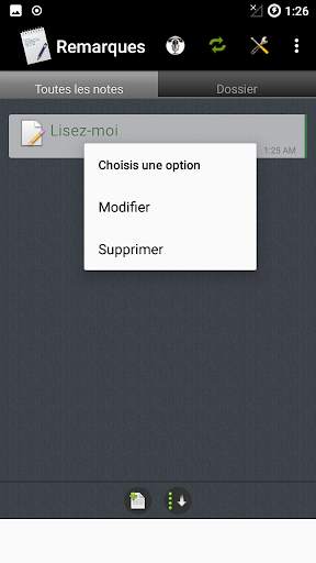 Remarques Notes screenshot 5