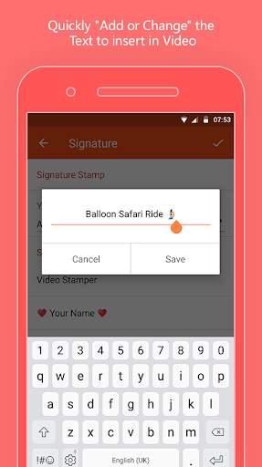 Video stamp: GPS, Timestamp, Logo video watermark screenshot 5