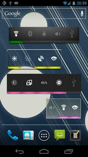 Power Widget lite screenshot 1