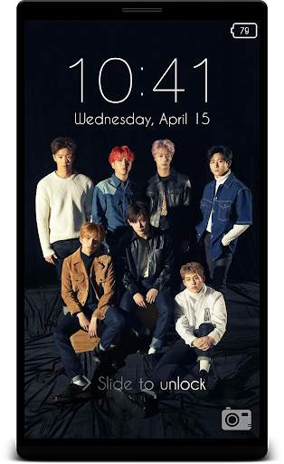 MONSTA X Lock Screen 6 تصوير الشاشة