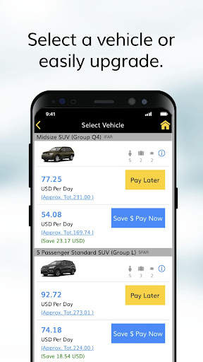 Hertz Car Rentals screenshot 4
