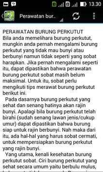 Kicau Perkutut Master screenshot 4