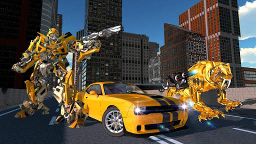 Tiger Robot Transforming Games - Robot Transform screenshot 4