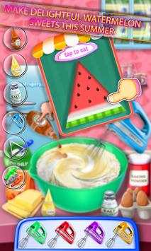 Summer Watermelon Ice Candy: Slice & Cupcake Game screenshot 3
