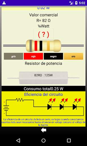 Led Resistor Calculator screenshot 4