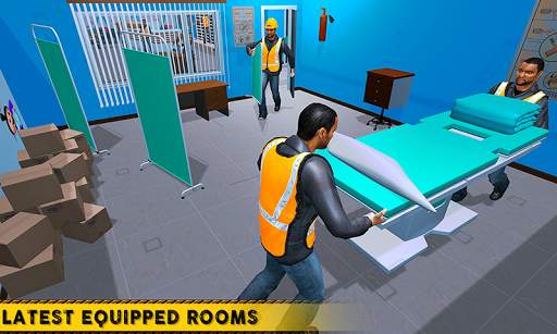 City Hospital Building Construction Building Games screenshot 4