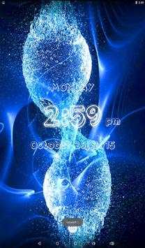 Digital Clock LWP screenshot 14