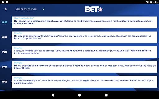BET screenshot 8