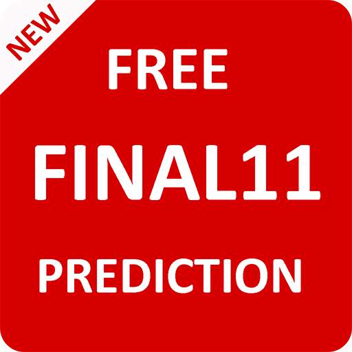 Final11 - Expert Fantasy Team Prediciton & Tips 1.1