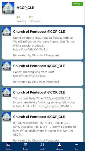 Church of Pentecost Cleveland screenshot 2