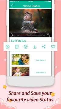 Cute Video Songs Status : Short Video Status screenshot 4