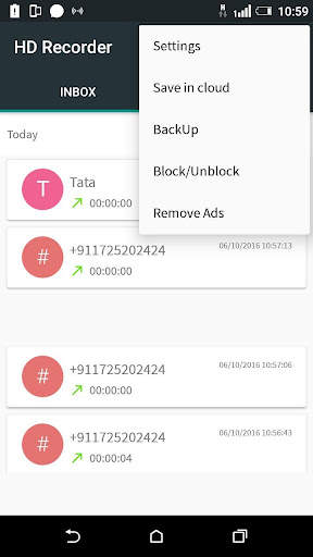 HD Call Recorder screenshot 5