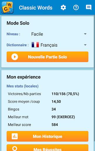 Classic Words en français screenshot 5