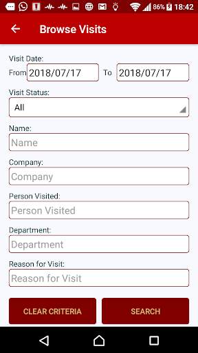 Visitor Log e-Book screenshot 7