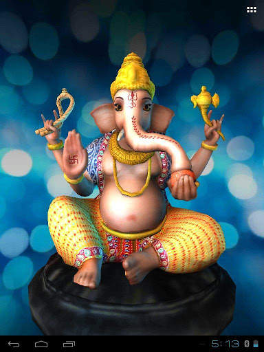 3D Ganesh Live Wallpaper screenshot 14