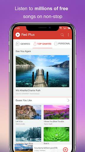 Free Music - Red Plus screenshot 4