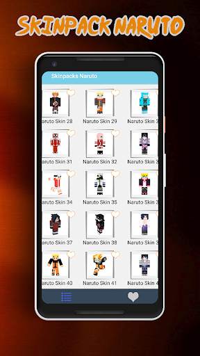 SkinPacks Naruto for Minecraft - New Skins Naruto screenshot 5
