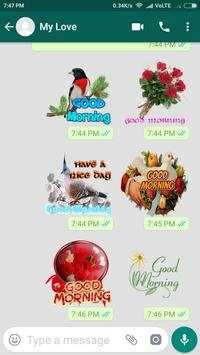 Good Morning Stickers For Whatsapp screenshot 2