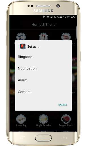 Horns,Sirens & Funny Ringtones screenshot 3