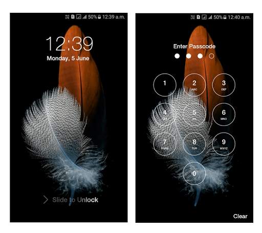 iOS 10 Lock Screen screenshot 8