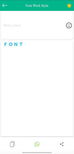 Font Work Style - for whatsapp,Instagram Facebook. screenshot 2