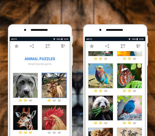 Jigsaw Animal Puzzles: Mosaic screenshot 1