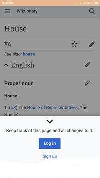 WIKTIONARY Lite screenshot 4