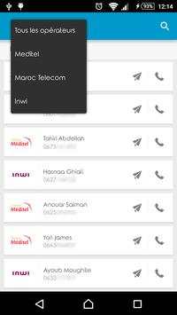 Maroc Contacts  -Version 2016 screenshot 2