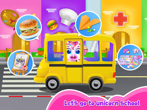 Unicorn School - Carnival School Life screenshot 7