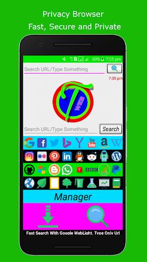 Tophan Browser - Private Privacy Browser screenshot 1