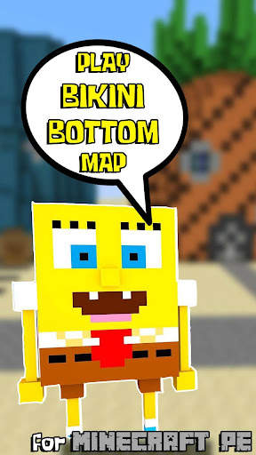 Bikini Bottom Maps and Sponge Mod for Minecraft PE screenshot 1