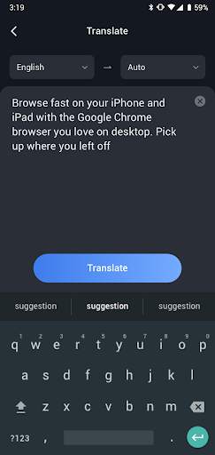 Nice browser: translator&VPN screenshot 3