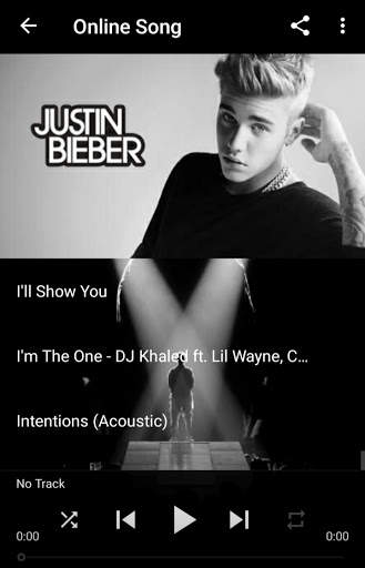 Justin Bieber Song & Lyrics screenshot 3
