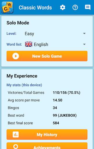 Classic Words Solo скриншот 5