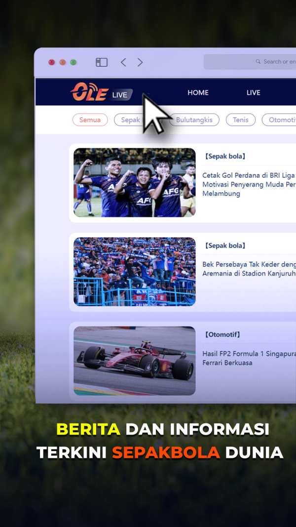 OLE Live Bola Streaming screenshot 3