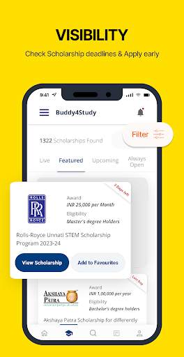 Buddy4Study - Scholarship App screenshot 3