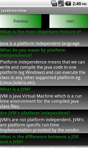 Core Java Flash screenshot 2