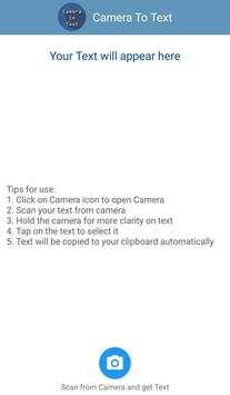 Camera To Text screenshot 1