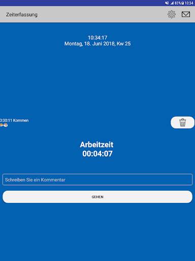 My Time Star - Zeiterfassung screenshot 5