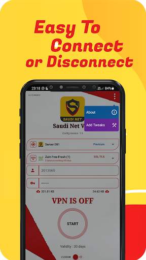 Saudi Net VPN screenshot 4