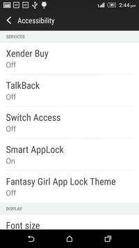Fantasy Girl App Lock Theme screenshot 5