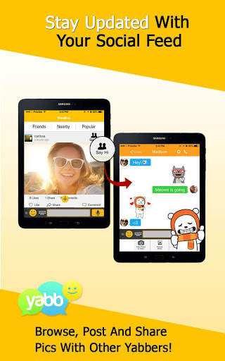 Yabb Messenger - Free calls, chat, social network screenshot 13