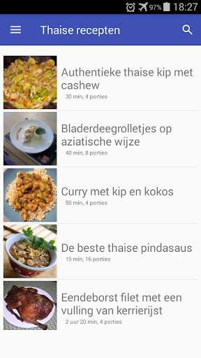 Thaise recepten app nederlands gratis screenshot 4